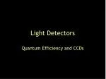 Understanding Quantum Efficiency in Light Detectors: From Film to CCD Technology - slide 1