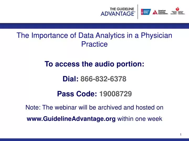 the importance of data analytics in a physician practice