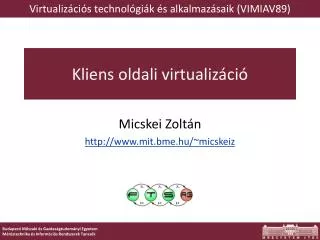 kliens oldali virtualiz ci