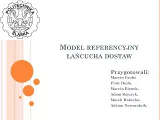 model referencyjny a cucha dostaw