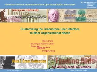 Greenstone in Practice: Implementations of an Open Source Digital Library System