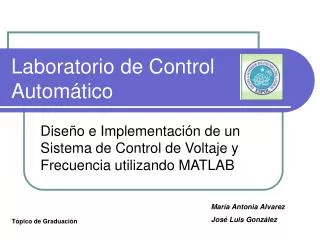 laboratorio de control autom tico