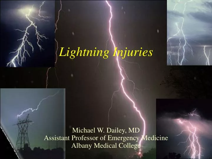 lightning injuries