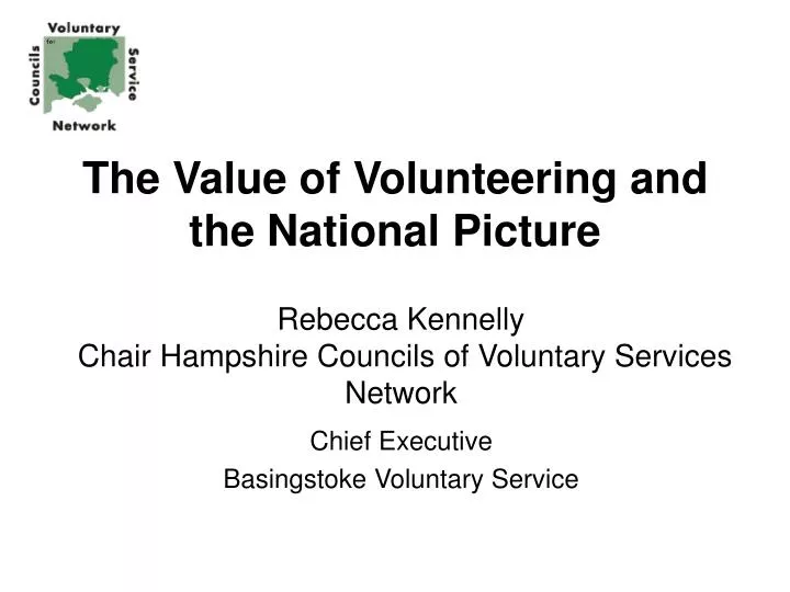 rebecca kennelly chair hampshire councils of voluntary services network
