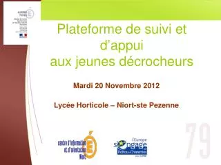 mardi 20 novembre 2012 lyc e horticole niort ste pezenne