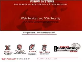 Web Services and SOA Security