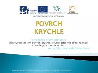 povrch krychle