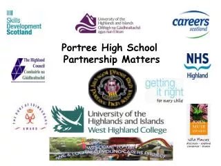 Portree High School Partnership Matters