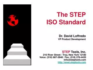 STEP Tools, Inc. 216 River Street / Troy, New York 12180