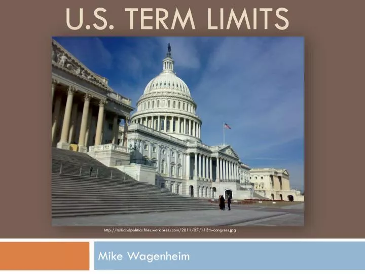 u s term limits