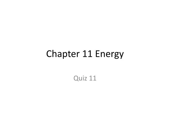chapter 11 energy