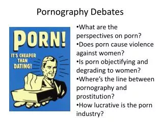 Pornography Debates