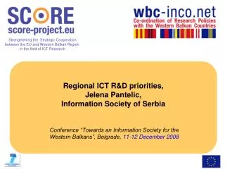 Identifying ICT R&amp;D priorities for the WB countries: consultation process