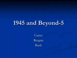 1945 and Beyond-5