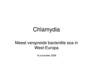 chlamydia