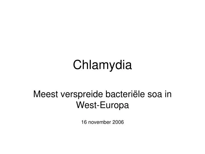 chlamydia