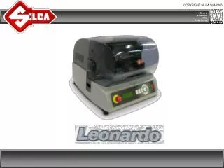 Leonardo guarantees simply ingenious key cutting!
