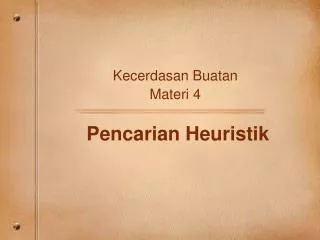 pencarian heuristik