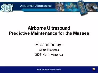 Airborne Ultrasound Predictive Maintenance for the Masses