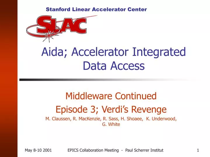 aida accelerator integrated data access