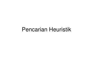 pencarian heuristik