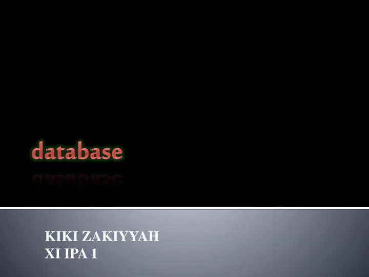 kiki zakiyyah xi ipa 1