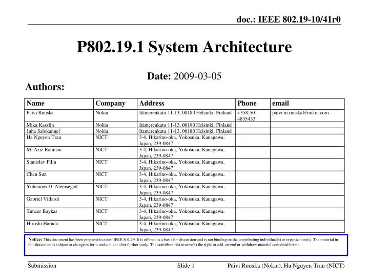 p802 19 1 system architecture