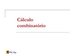 c lculo combinat rio