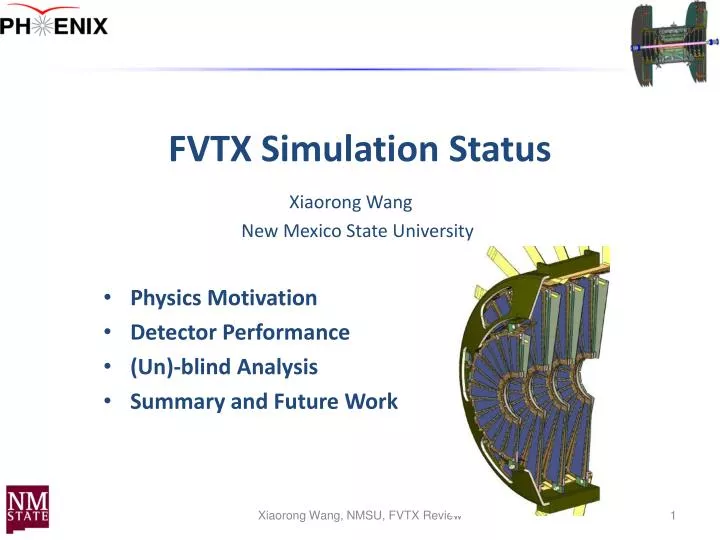 fvtx simulation status