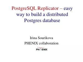 PostgreSQL Replicator – easy way to build a distributed Postgres database