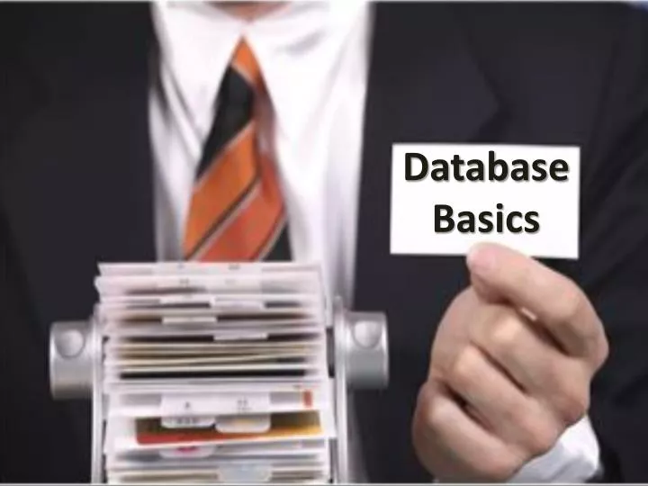 database basics