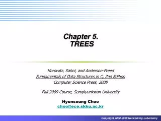 Chapter 5. TREES