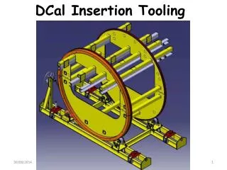 DCal Insertion Tooling