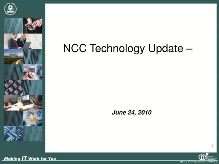 ncc technology update