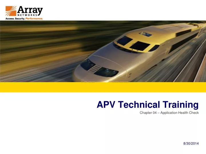 apv technical training