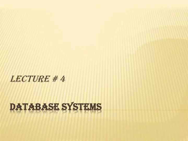 PPT - Database Systems PowerPoint Presentation, Free Download - ID:3714606