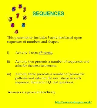 SEQUENCES