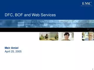 DFC, BOF and Web Services