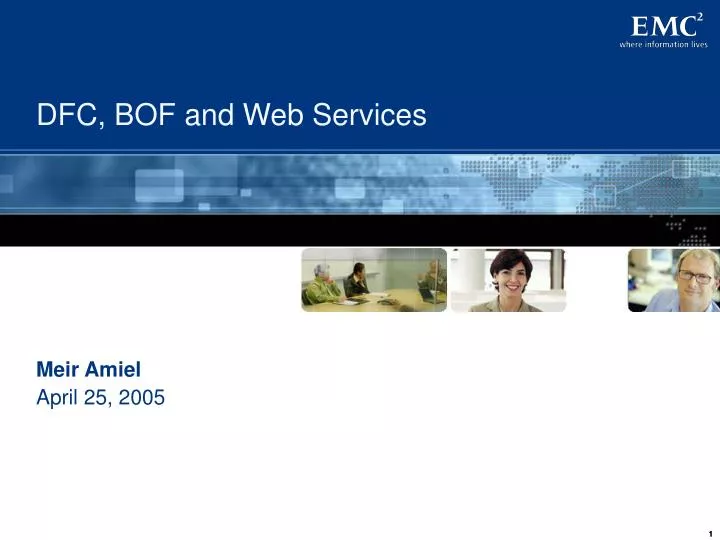 dfc bof and web services