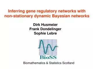 Inferring gene regulatory networks with non-stationary dynamic Bayesian networks