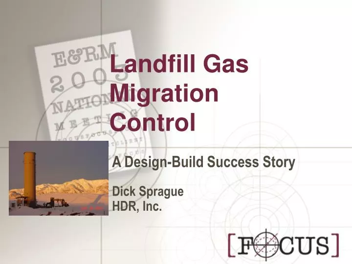 landfill gas migration control