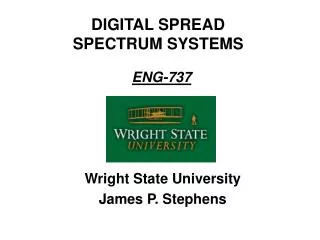 DIGITAL SPREAD SPECTRUM SYSTEMS