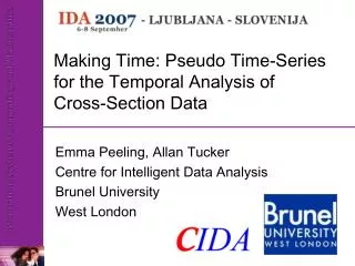 Making Time: Pseudo Time-Series for the Temporal Analysis of Cross-Section Data