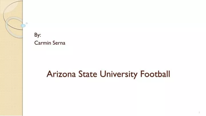 arizona state university football