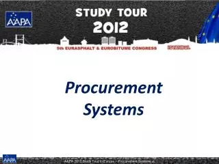 Procurement Systems