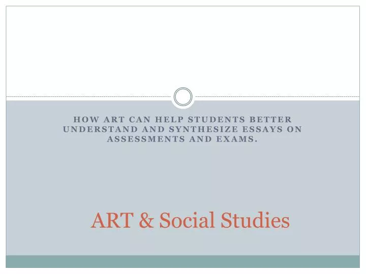 art social studies