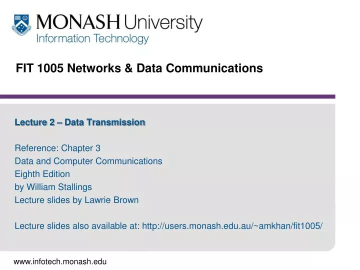 fit 1005 networks data communications
