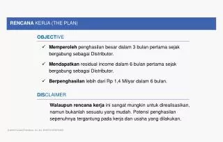 Memperoleh penghasilan besar dalam 3 bulan pertama sejak bergabung sebagai Distributor.