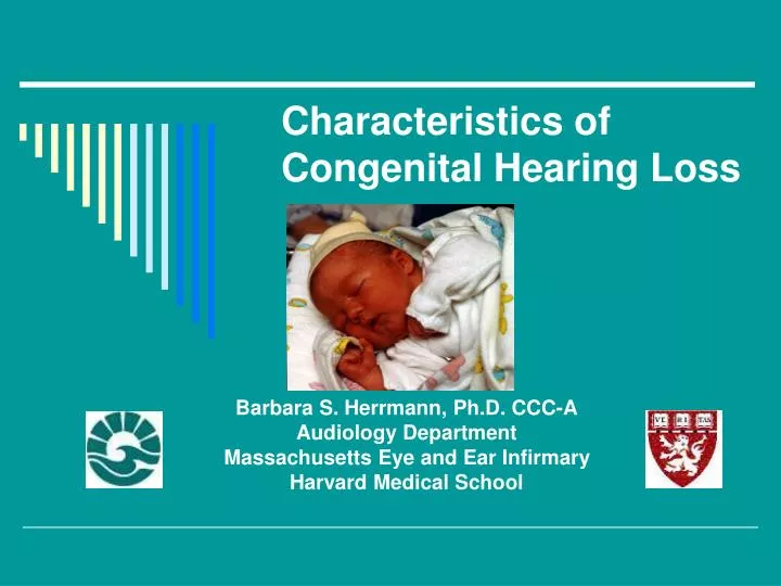 characteristics of congenital hearing loss