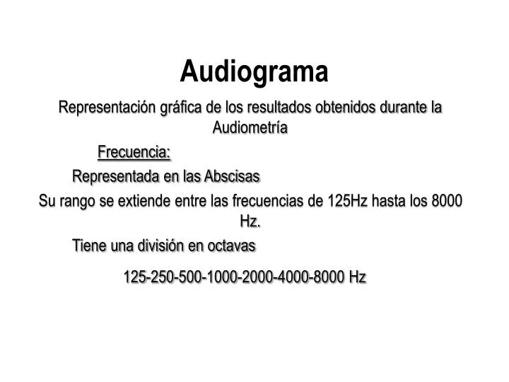 audiograma